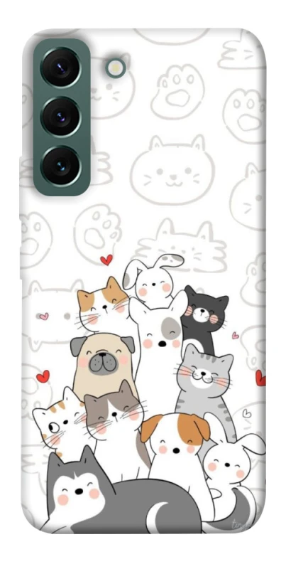 Чехол на Samsung Galaxy S22 Funny Pets фото 1 из 1