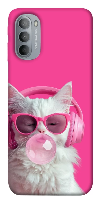 Чохол на Motorola Moto G31 Pink kitty фото 1 з 1