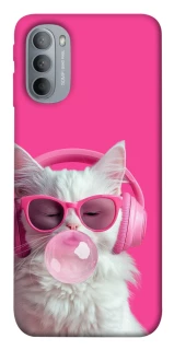 Чехол на Motorola Moto G31 Pink kitty фото 1 из 1