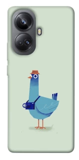 Чохол на Realme 10 Pro+ Голуб-детектив фото 1 з 1