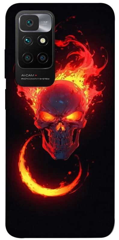 Чохол на Xiaomi Redmi 10 Blood Skull фото 1 з 1