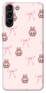 Чехол на Samsung Galaxy S21+ Pink bows and Labubus фото 1 из 1