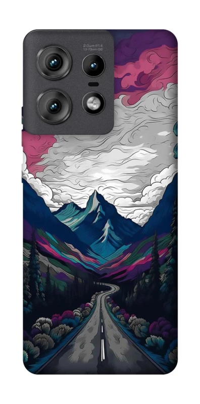Чехол на Motorola Edge 50 Pro Нарисованные горы фото 1 из 1