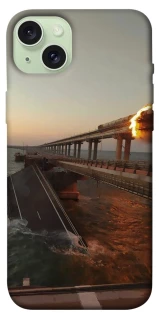 Чохол на Apple iPhone 15 Plus (6.7") Кримський міст втомився фото 1 з 1