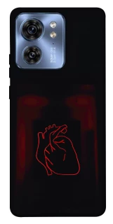 Чохол на Motorola Edge 40 Червоне серце фото 1 з 1