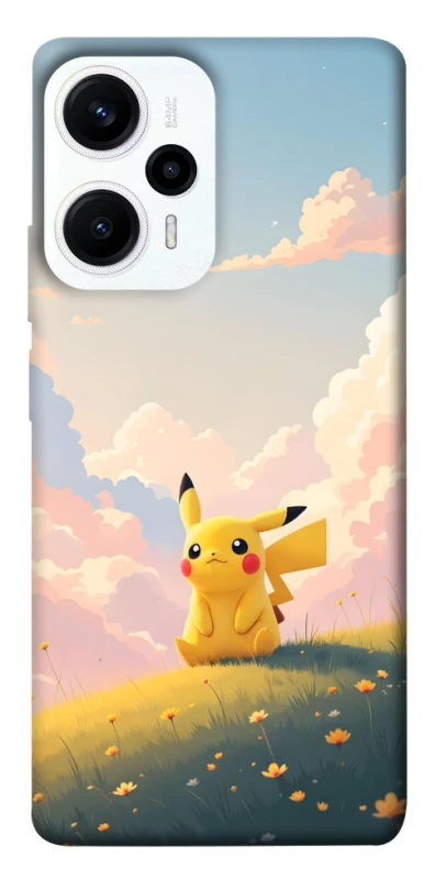 Чехол на Xiaomi Poco F5 / Note 12 Turbo pikachu фото 1 из 1