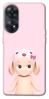 Чехол на Oppo Reno 8T 4G Pink Ribbon Hop фото 1 из 1