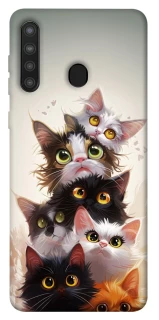 Чехол на Samsung Galaxy A21 Сat eyes фото 1 из 1
