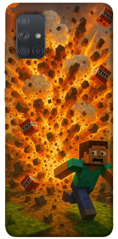 Чохол на Samsung Galaxy A71 Minecraft v7 фото 1 з 1
