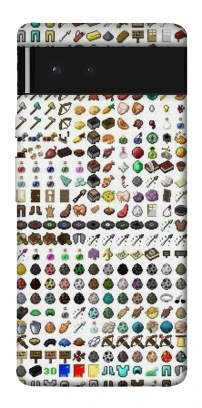 Чохол на Google Pixel 6 Minecraft v2 фото 1 з 1