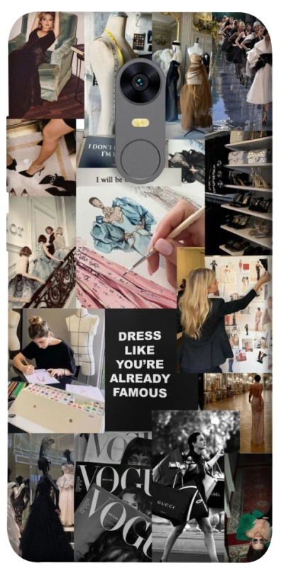 Чехол на Xiaomi Redmi 5 Plus / Redmi Note 5 (Single Camera) Fashion collage ver.11 фото 1 из 1