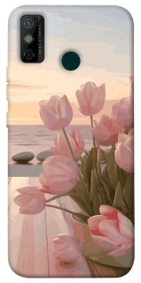 Чохол на TECNO Spark 6 Go Morning Flowers zon фото 1 Чохол на TECNO Spark 6 Go Morning Flowers zon фото 1 з 1