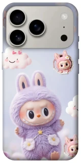 Чехол на Apple iPhone 17 Pro (6.3") Labubu & clouds фото 1 из 1