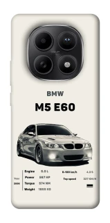 Чохол на Xiaomi Redmi Note 15 5G BMW M5 E60 фото 1 з 1