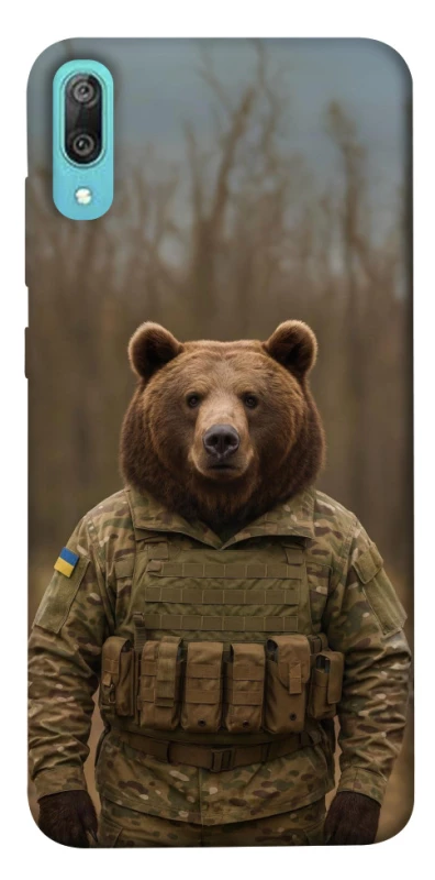 Чохол на Huawei Y6 Pro (2019) Ведмідь захисник фото 1 з 1