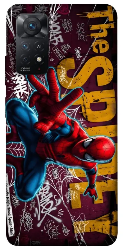 Чехол на Xiaomi Redmi Note 12 Pro 4G Spider Man ver.3 фото 1 из 1