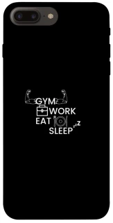 Чохол на Apple iPhone 7 plus / 8 plus Gym v2 фото 1 з 1
