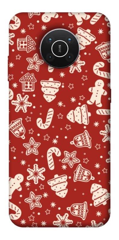 Чехол на Nokia X10 / X20 Новогодний v3 фото 1 из 1