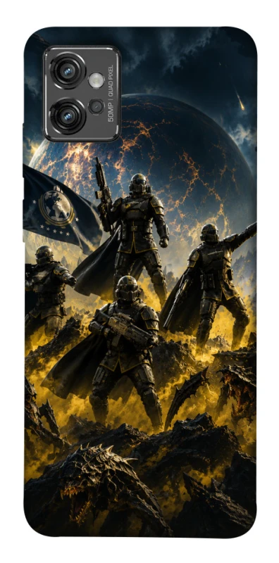 Чохол на Motorola Moto G32 HELLDIVERS фото 1 з 1