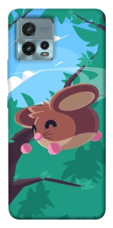 Чехол на Motorola Moto G72 Adopt Me Forest Mouse Jump фото 1 из 1