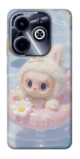 Чехол на Infinix Hot 40i Labubu swimming фото 1 из 1