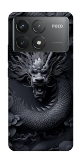 Чехол на Xiaomi Poco F6 Pro black dragon фото 1 из 1