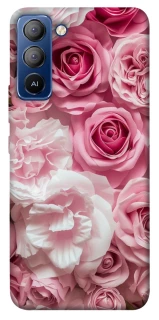 Чехол на TECNO Pop 5 LTE Розовые цветы фото 1 из 1