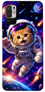 Чохол на Xiaomi Redmi Note 10 5G Space Cat фото 1 з 1