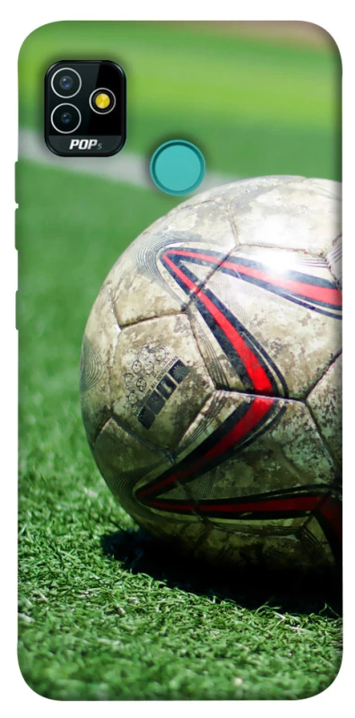 Чохол на TECNO POP 5 М'яч на газоні фото 1 з 1