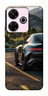 Чехол на Xiaomi Poco M6 4G Car in the mountains фото 1 из 1