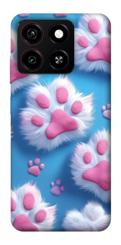 Чохол на ZTE Blade A35 4G Cat paw фото 1 з 1