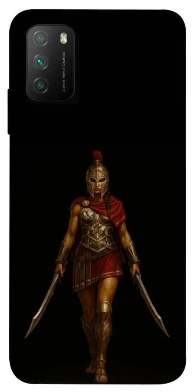 Чохол на Xiaomi Poco M3 Goddess of war ver.3 фото 1 з 1