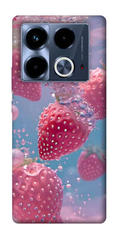 Чохол на Infinix Note 40 4G Полуниця в воді фото 1 з 1