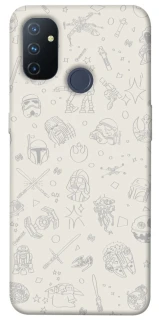 Чохол на OnePlus Nord N100 Star Wars background ver.1 фото 1 з 1