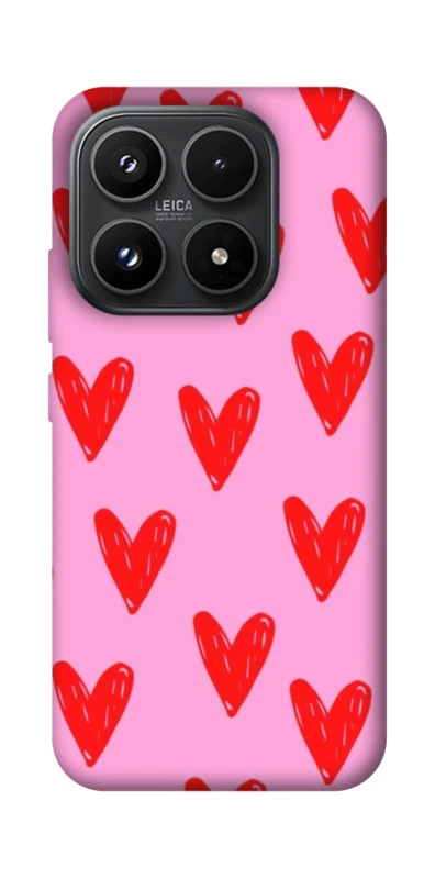 Чохол на Xiaomi 17 Red hearts 2 фото 1 з 1