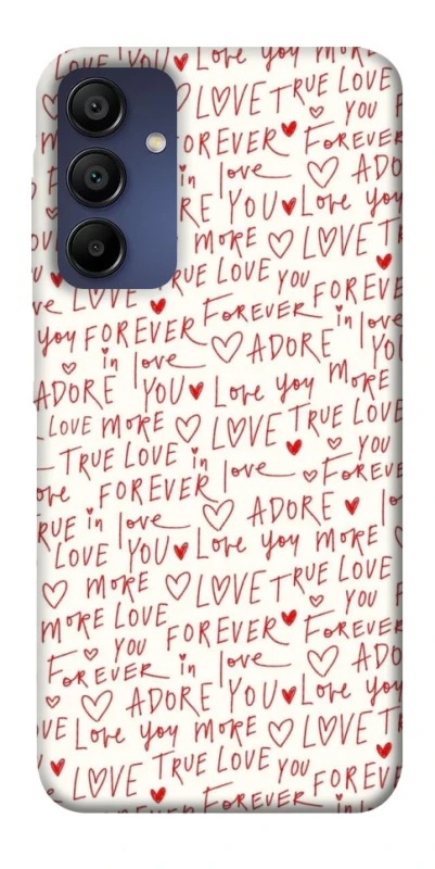 Чехол на Samsung Galaxy A15 4G/5G Love aesthetic ver.4 фото 1 из 1