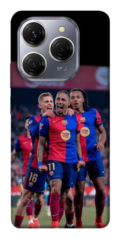 Чохол на TECNO Spark 20 Pro FC Barcelona team фото 1 з 1