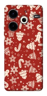 Чехол на TECNO Pova 6 Neo (LI6) Новогодний v3 фото 1 из 1