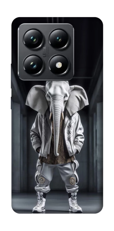 Чохол на Xiaomi 14T Pro Слон v2 фото 1 з 1