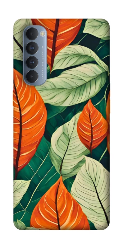 Чохол на Oppo Reno 4 Pro Leaves фото 1 з 1