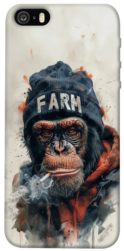 Чохол на Apple iPhone 5/5S/SE Шимпанзе v3 фото 1 з 1