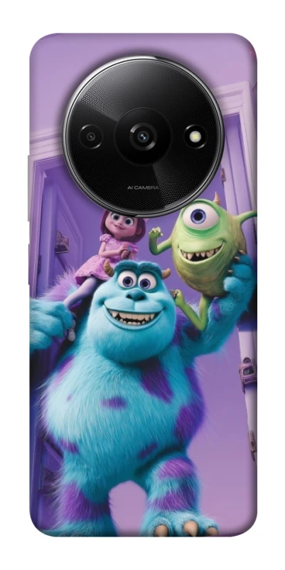 Чехол на Xiaomi Redmi A3 Monsters friends фото 1 из 1