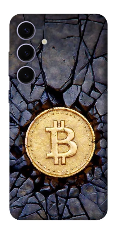 Чохол на Samsung Galaxy S25+ Bitcoin cracks фото 1 з 1