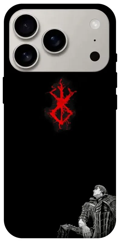 Чохол на Apple iPhone 18 Pro berserk black фото 1 з 2