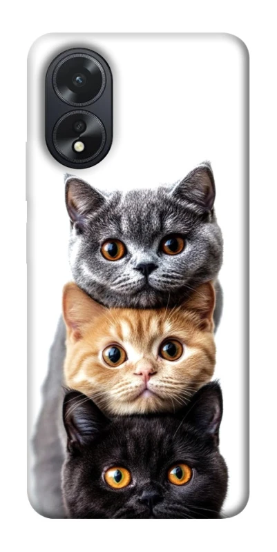 Чохол на Oppo A38 Гарні котики фото 1 з 1