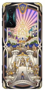 Чехол на Xiaomi Redmi K50 Gaming WOW forever stormwind фото 1 из 1