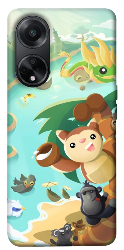 Чехол на Oppo A58 4G Adopt Me Tropical Adventure фото 1 из 1