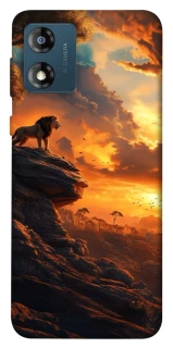 Чохол на Motorola Moto E13 lion king фото 1 з 1