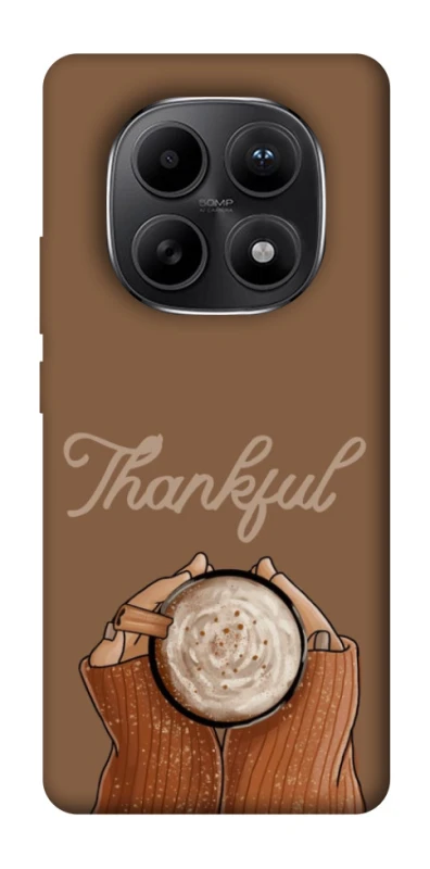 Чохол на Xiaomi Redmi Note 15 5G Thankful coffee фото 1 з 1