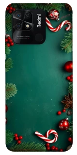 Чехол на Xiaomi Redmi 10C Новогодний v35 фото 1 из 1